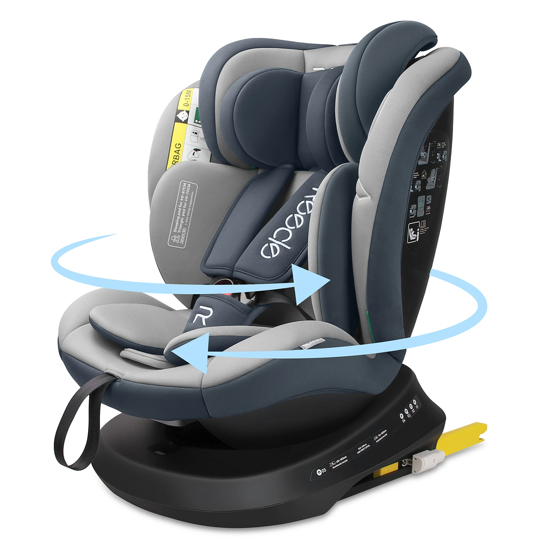 Silla de Coche Reecle 360° ISOFIX | De 0 a 12 Años, Ajustable y Segura 7
