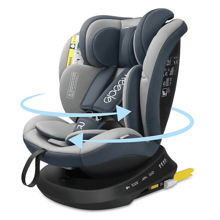 Silla de Coche Reecle 360° ISOFIX | De 0 a 12 Años, Ajustable y Segura 7
