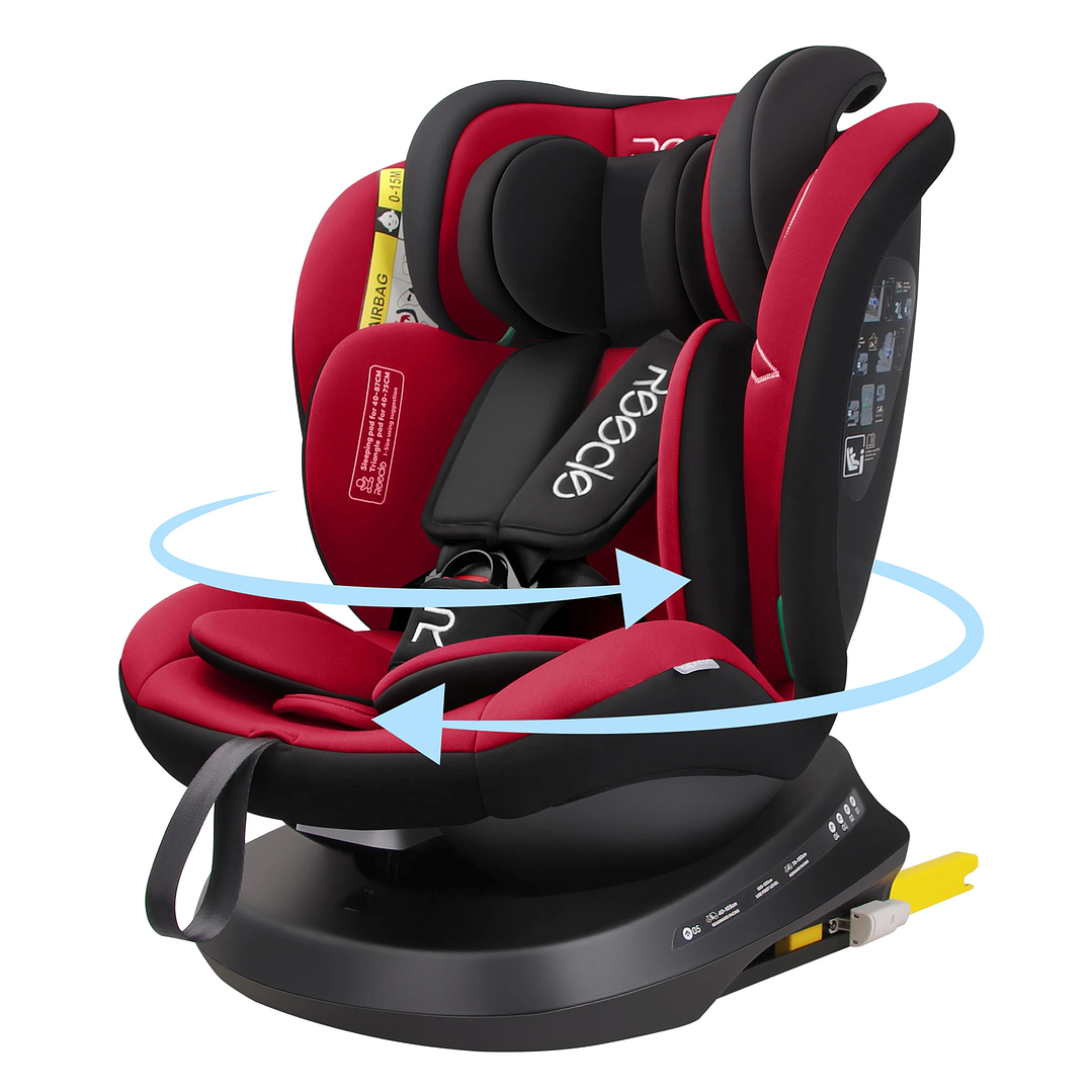 Silla de Coche Reecle 360° ISOFIX | De 0 a 12 Años, Ajustable y Segura 8