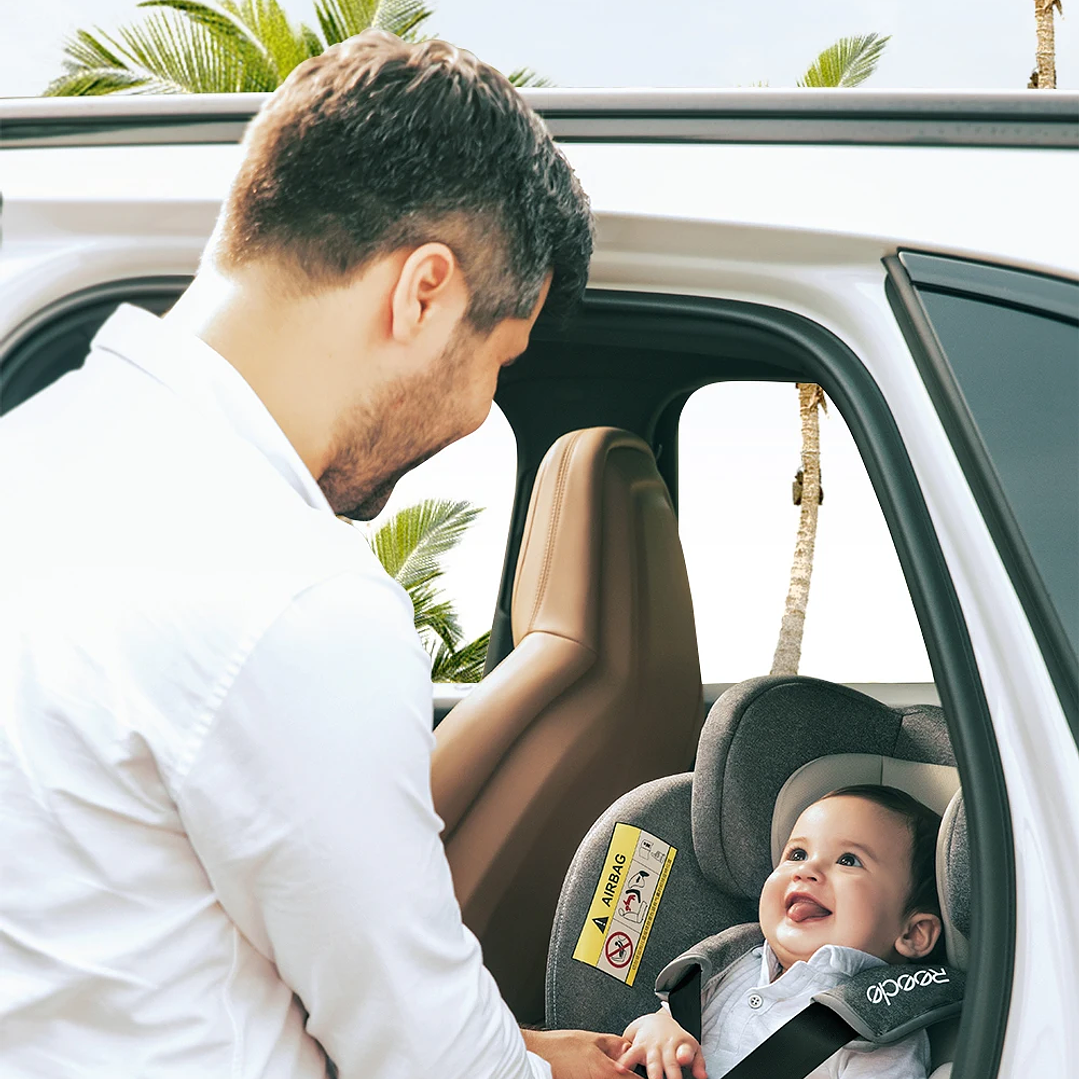 Silla de Coche Reecle 360° ISOFIX | De 0 a 12 Años, Ajustable y Segura 9