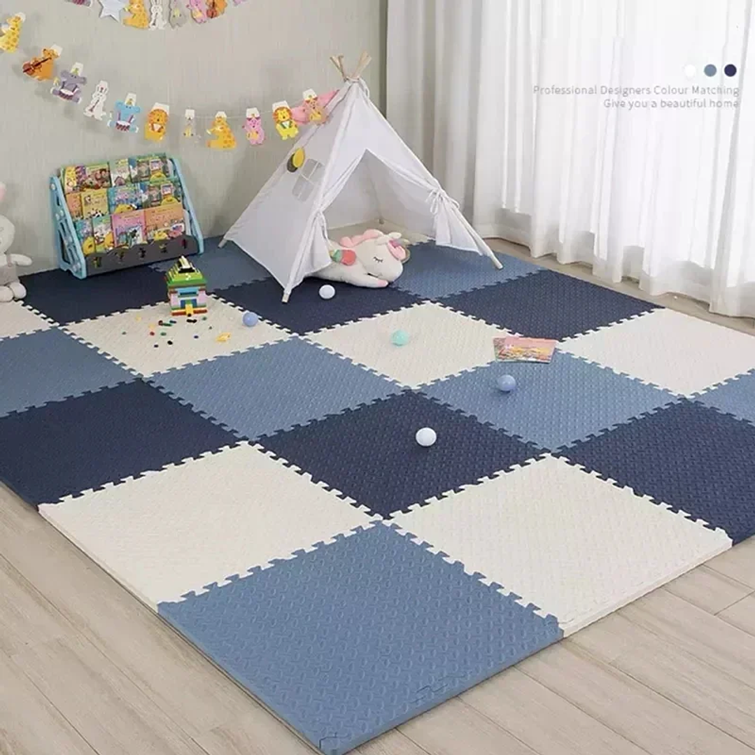 Alfombra de Puzle Infantil 30x30 | Espuma EVA Suave y Antideslizante para Bebés y Niños 1