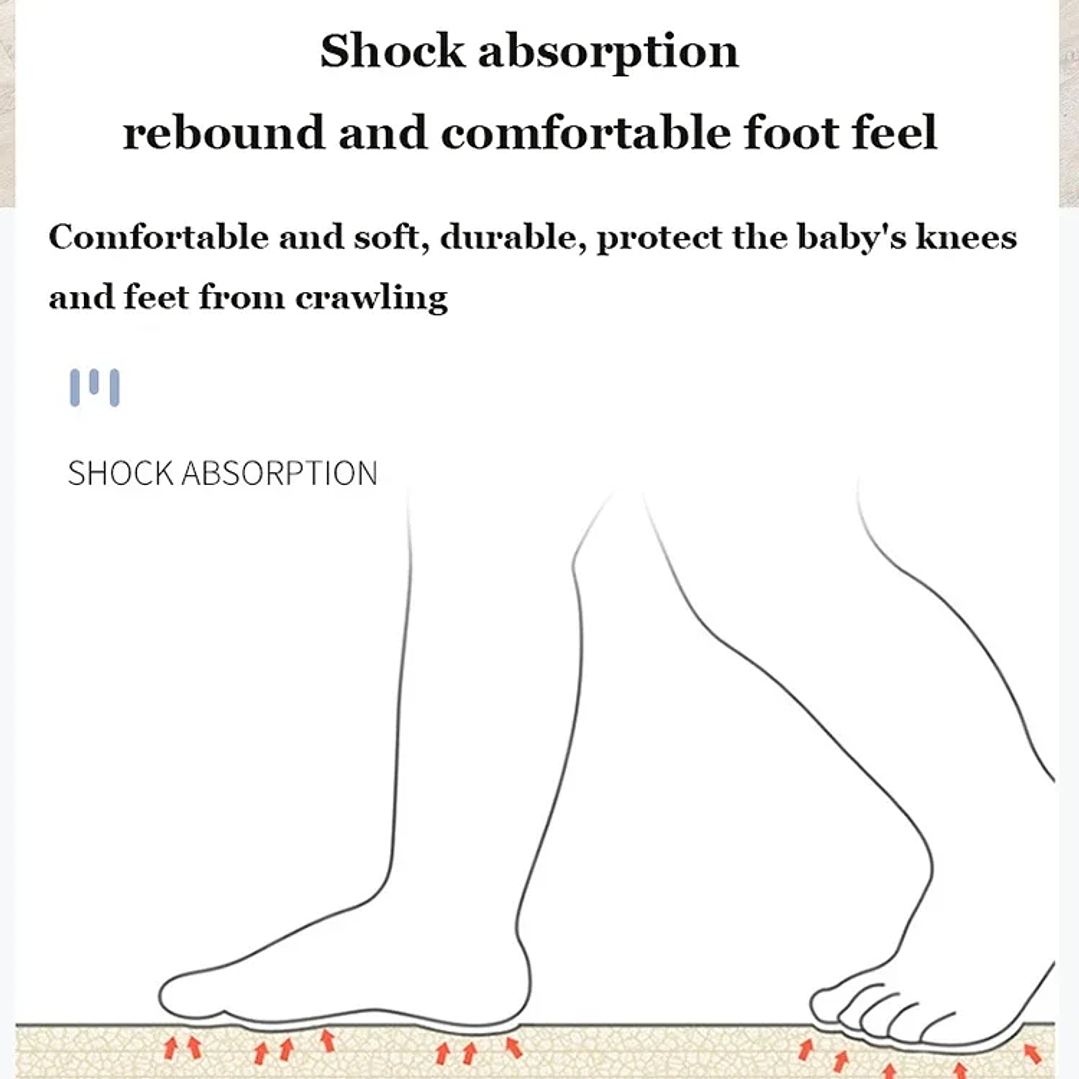 Alfombra de Puzle Infantil 30x30 | Espuma EVA Suave y Antideslizante para Bebés y Niños 26