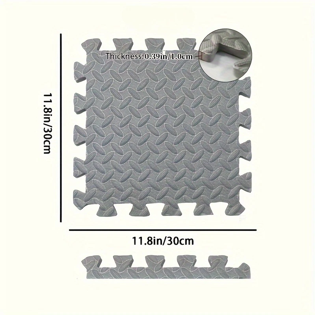 Estera Deportiva EVA 30x30cm | Antideslizante para Yoga, Fitness y Protección de Suelo 7