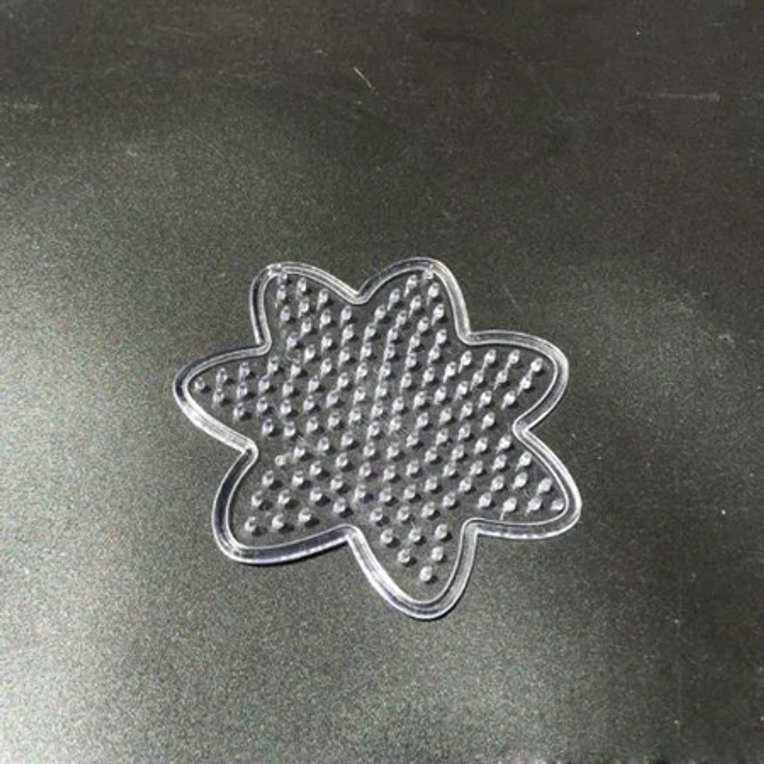 Plantillas Hama PUPUKOU 5mm | Set 8 Piezas Transparentes para Manualidades con Perler Beads 11