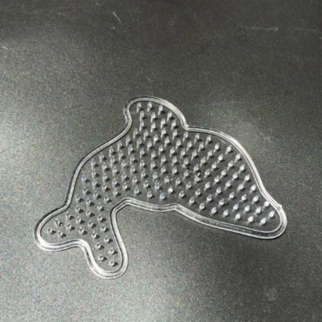 Plantillas Hama PUPUKOU 5mm | Set 8 Piezas Transparentes para Manualidades con Perler Beads 12