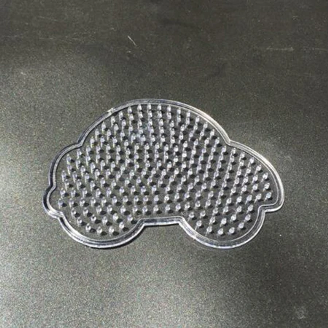 Plantillas Hama PUPUKOU 5mm | Set 8 Piezas Transparentes para Manualidades con Perler Beads 13