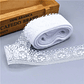 Cinta de Encaje Blanco 40mm WyFeay | 10 Yardas para Costura, Bordado y Decoración - Miniatura 1