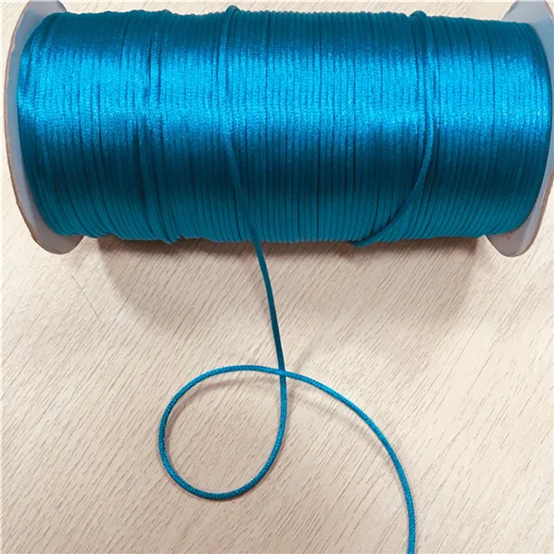 Cordón de Macramé 2mm Encerado | Seda Trenzada para Pulseras y Manualidades DIY 7