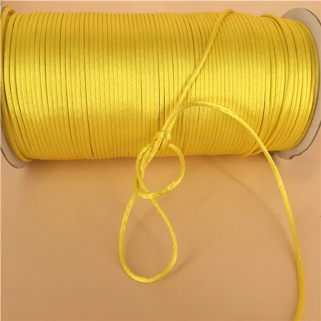 Cordón de Macramé 2mm Encerado | Seda Trenzada para Pulseras y Manualidades DIY 14