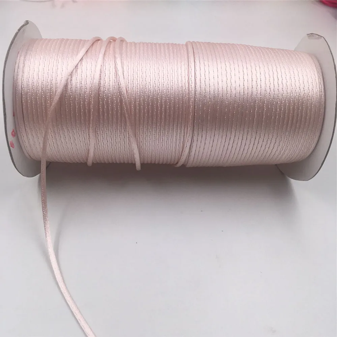 Cordón de Macramé 2mm Encerado | Seda Trenzada para Pulseras y Manualidades DIY 26