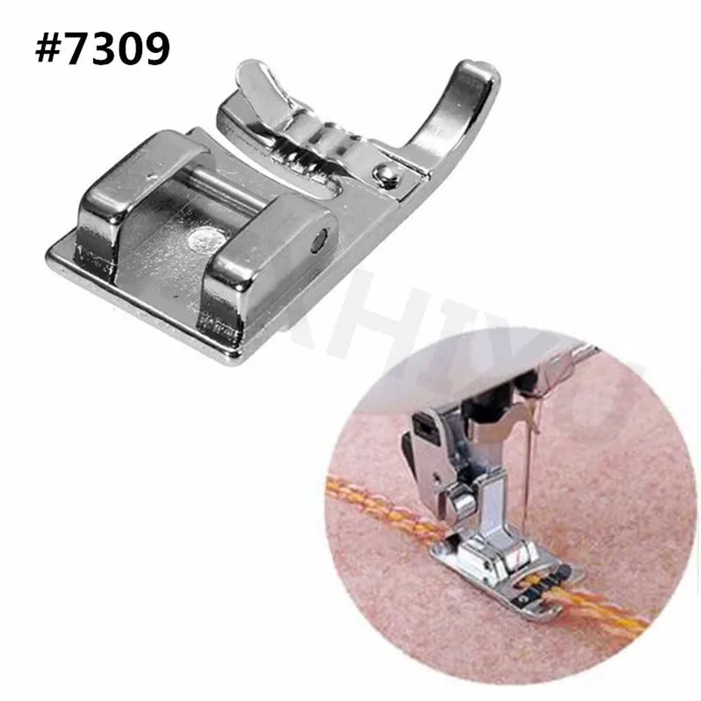 Prensatelas OZXHIXU para Máquina de Coser | Banda de Cordón Elástico #9907-6 42