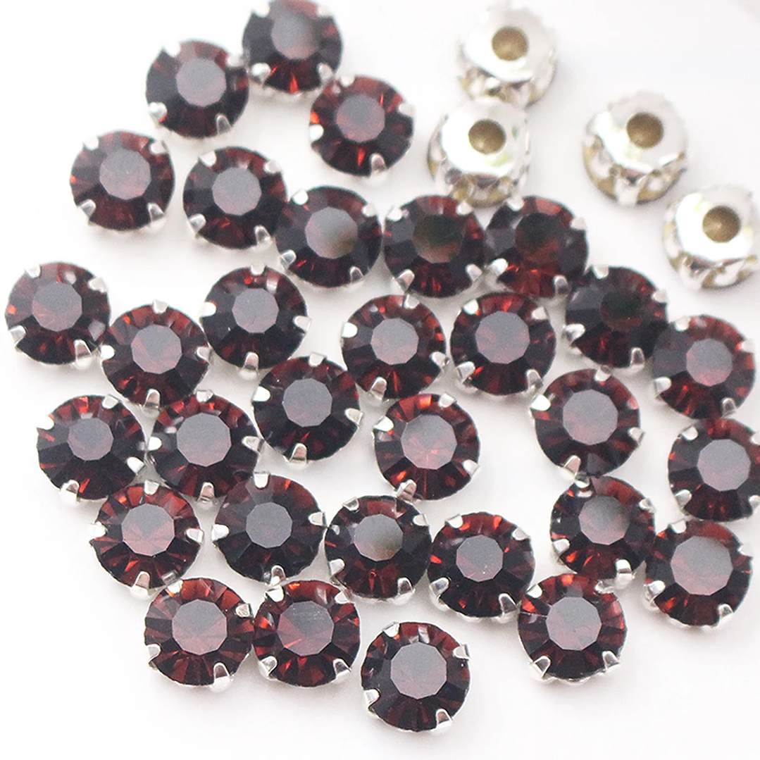 Diamantes de Imitación con Garra Plateada | Cristales para Coser en Ropa y Manualidades 10