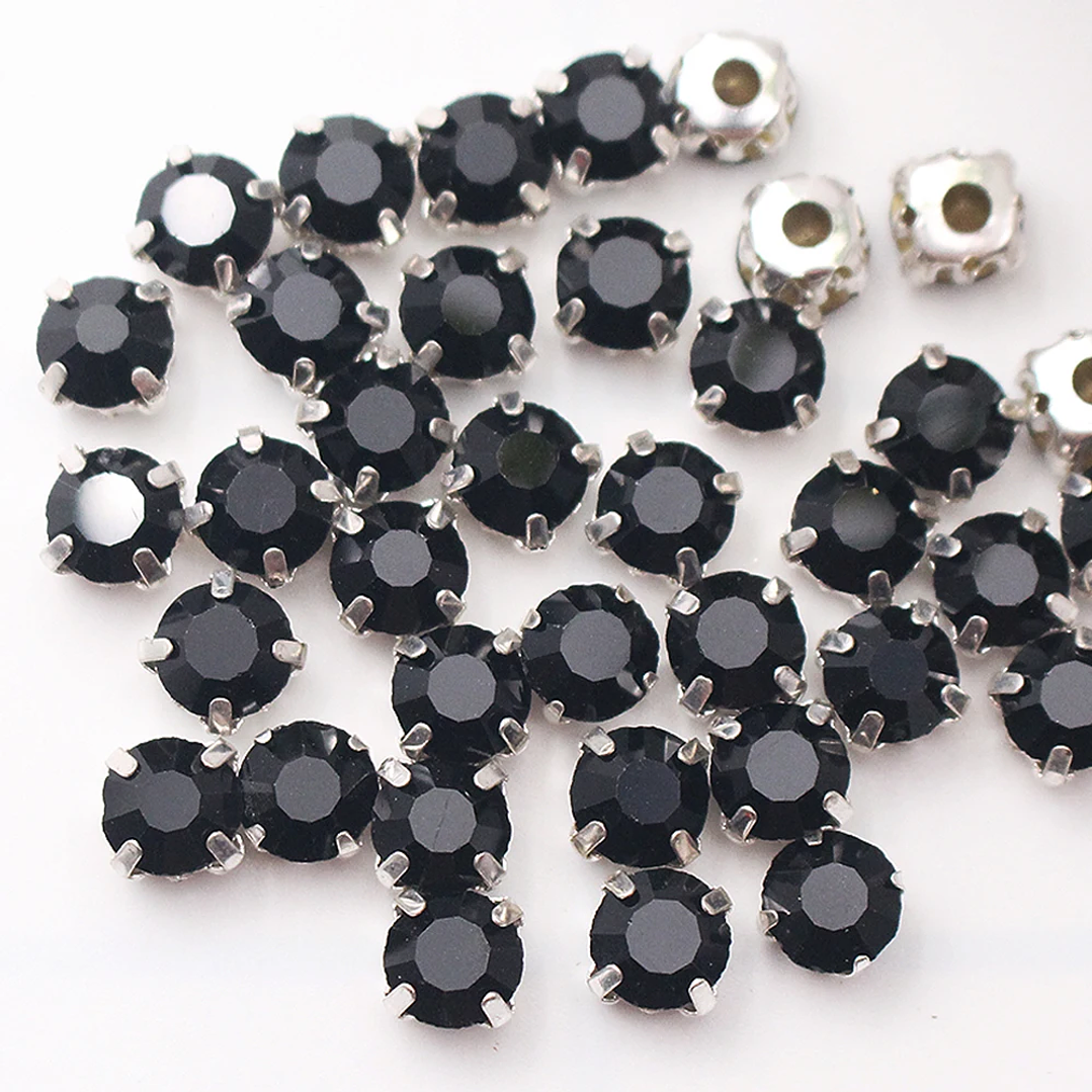 Diamantes de Imitación con Garra Plateada | Cristales para Coser en Ropa y Manualidades 20