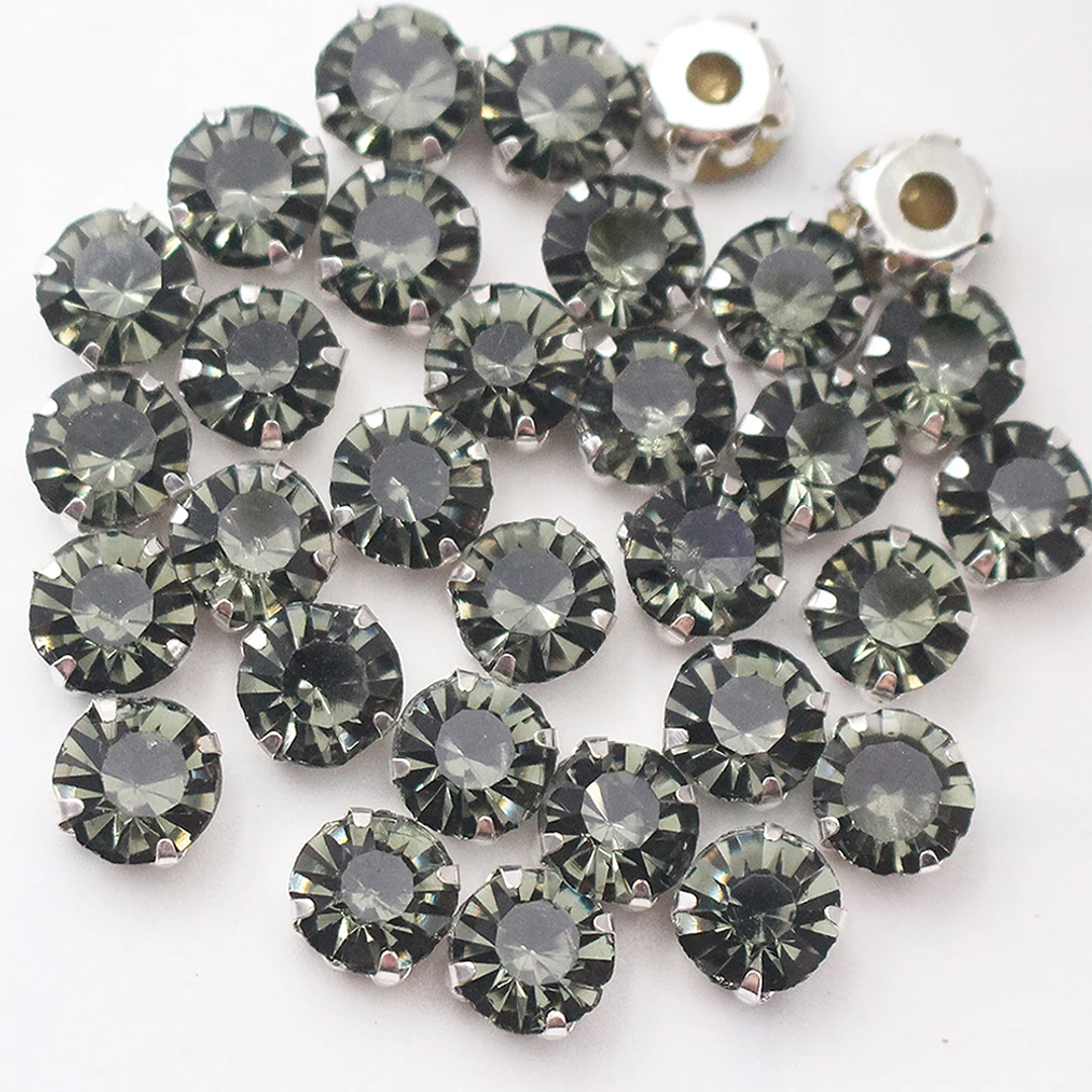 Diamantes de Imitación con Garra Plateada | Cristales para Coser en Ropa y Manualidades 27