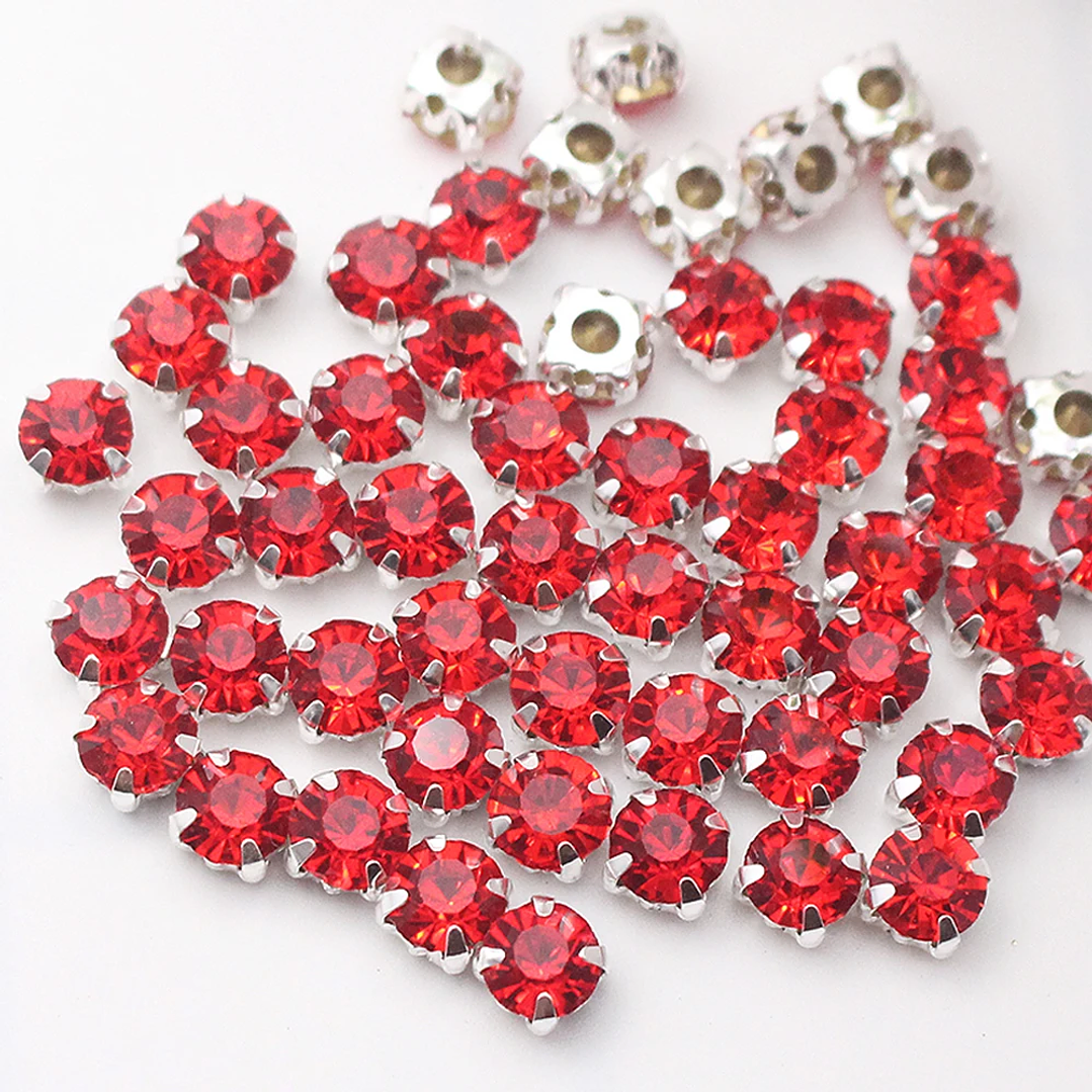 Diamantes de Imitación con Garra Plateada | Cristales para Coser en Ropa y Manualidades 36