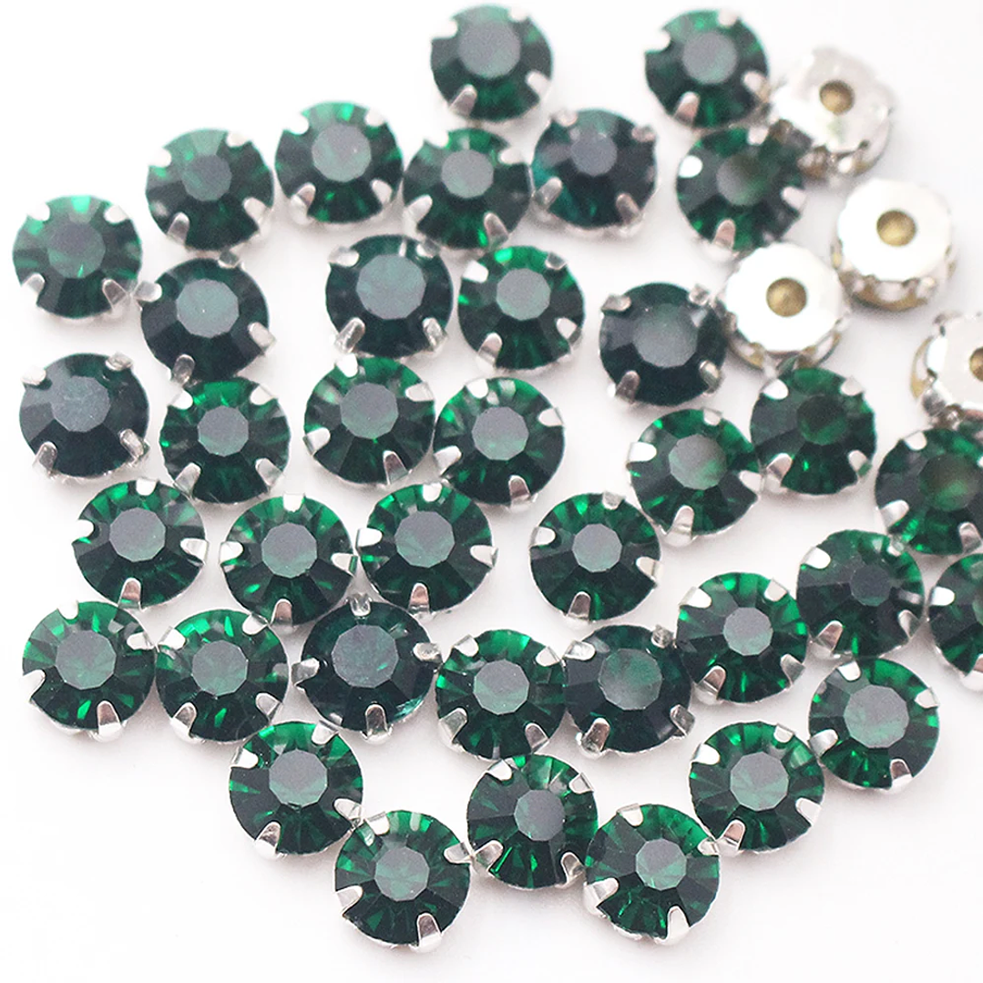 Diamantes de Imitación con Garra Plateada | Cristales para Coser en Ropa y Manualidades 37