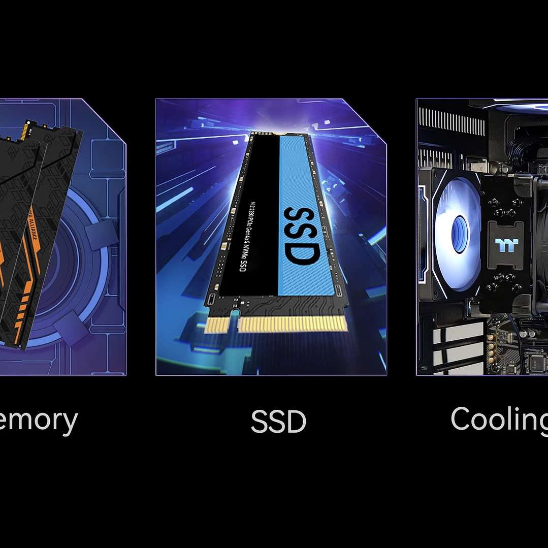 PC Gaming YEAH MAGIC Ryzen 5 | 16GB RAM, 1TB SSD, ARGB, Windows 11 13