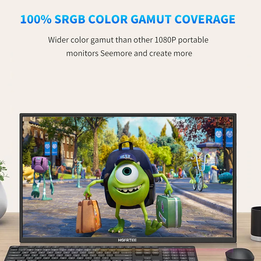 Monitor Portátil HGFRTEE 18.5