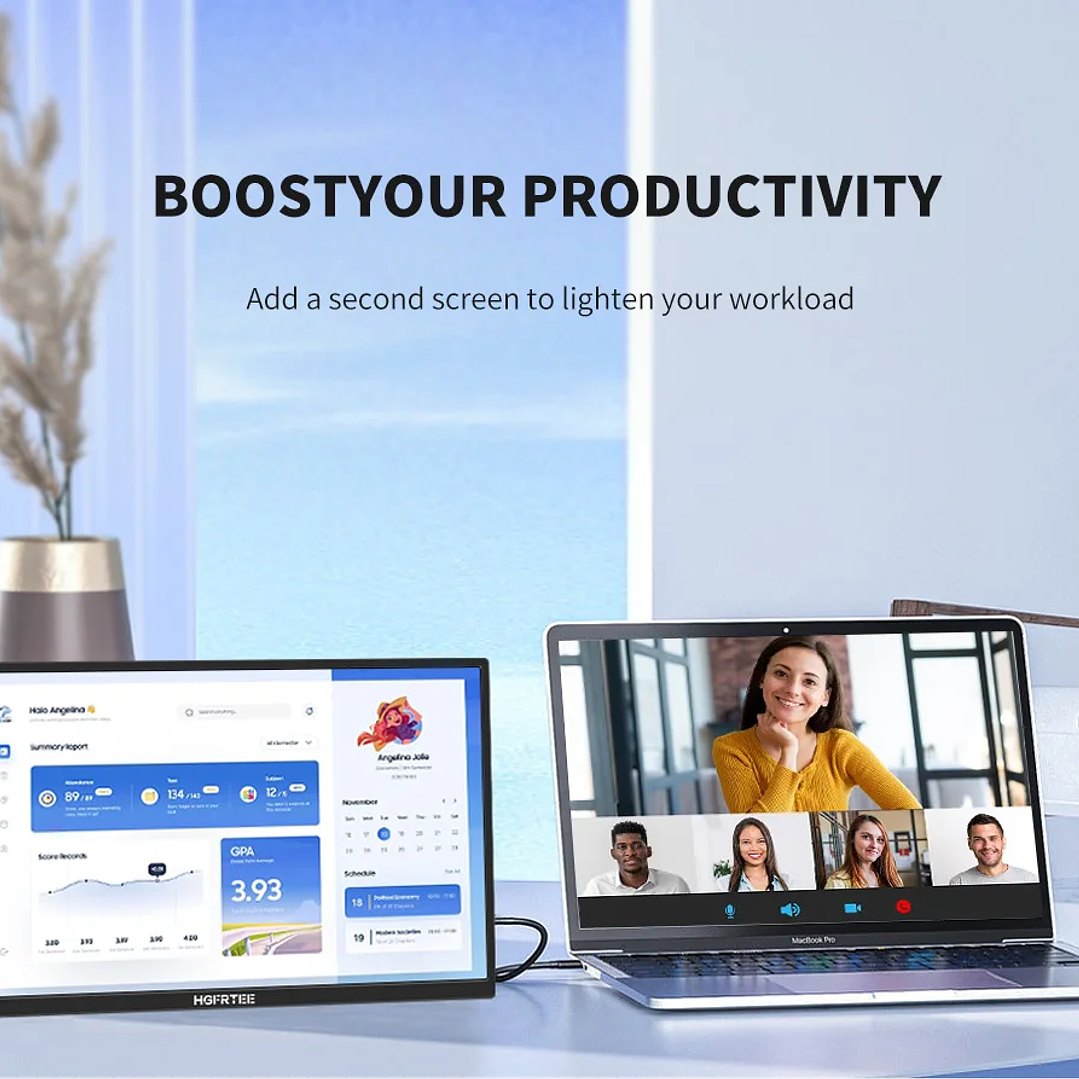 Monitor Portátil HGFRTEE 18.5