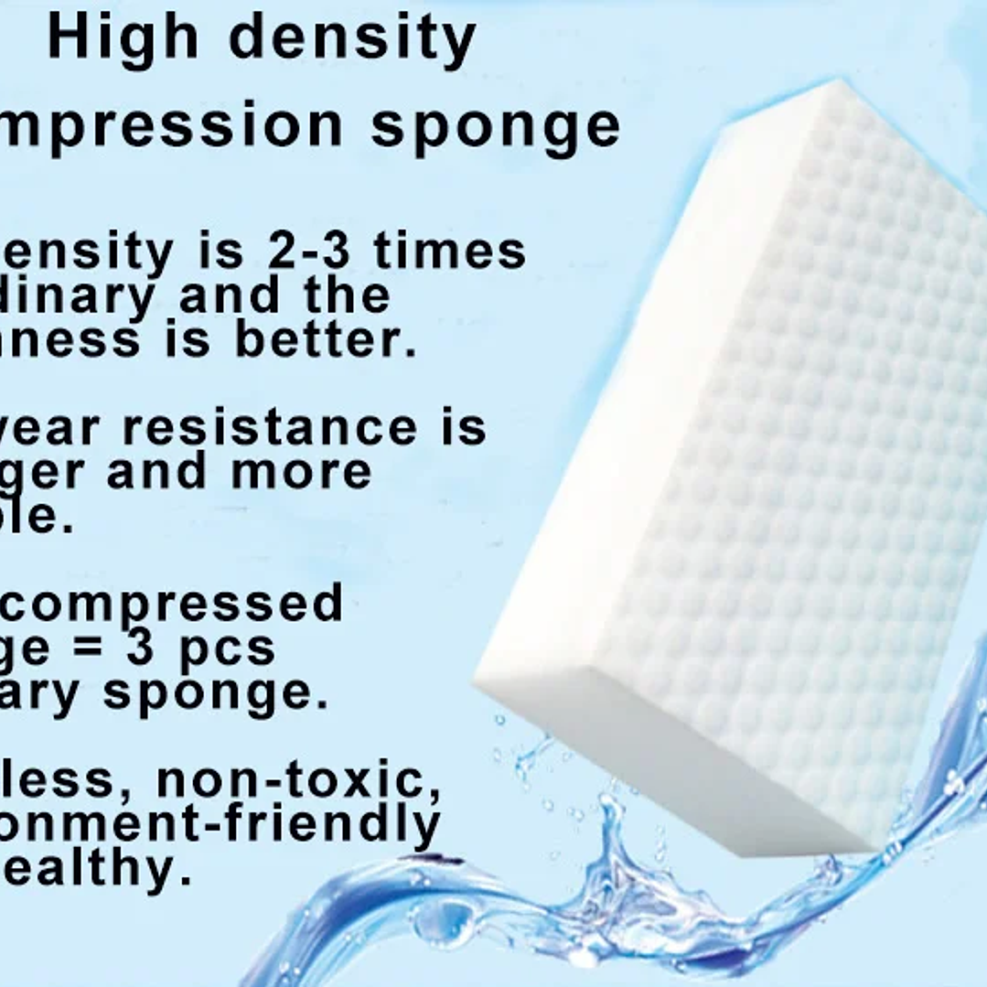 Esponjas Mágicas de Melamina | Pack 20/40/100 para Limpieza sin Químicos 23
