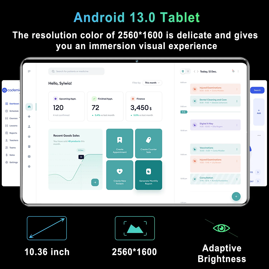 Tablet Android 13 5G 10.36