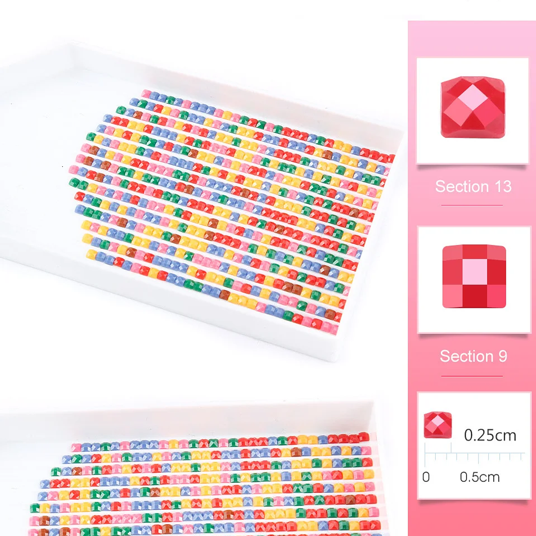 Kit de Pintura Diamante HUACAN | Personalizable con Foto, Bordado 3D Redondo 17