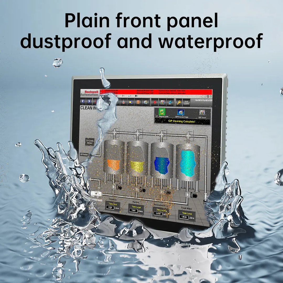 Monitor Táctil Industrial TouchWo | Todo en Uno IP65 PCAP 8–21.5