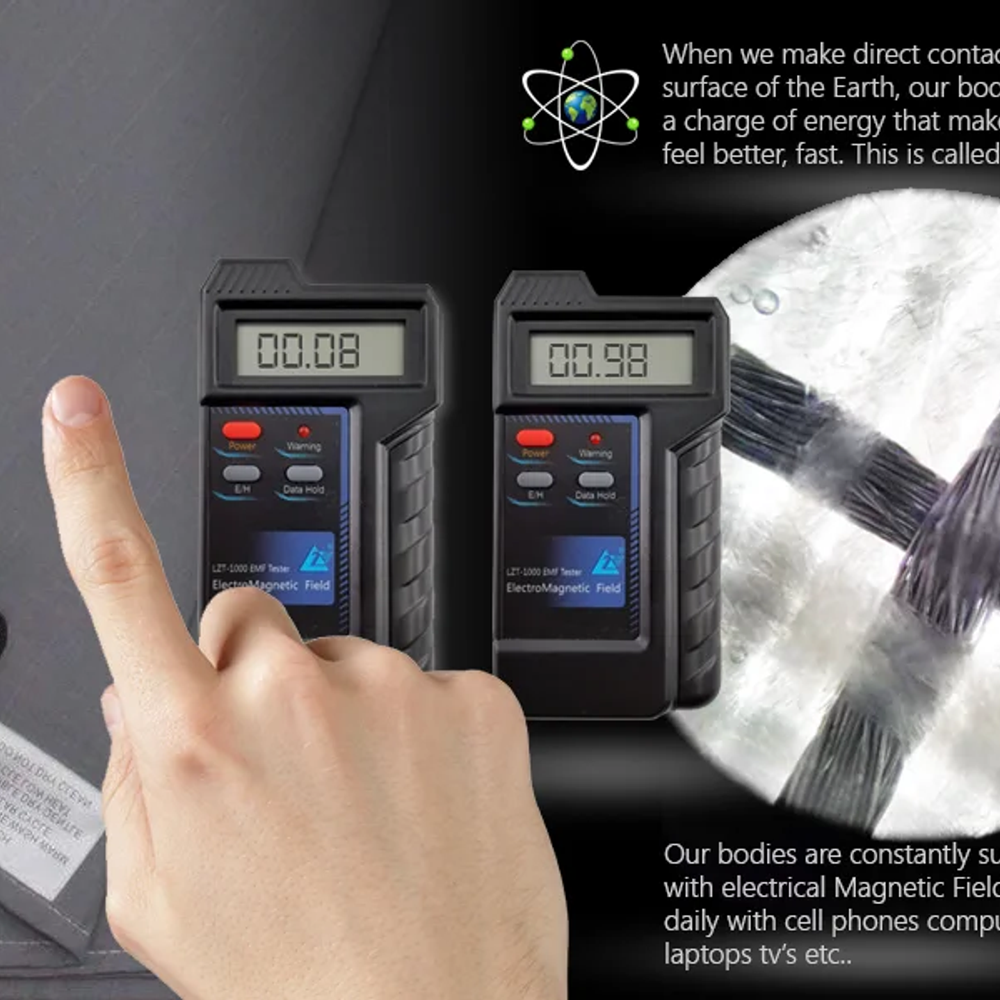 Sábana de Conexión a Tierra Earthing | Algodón y Fibra de Plata para Dormir Mejor 9