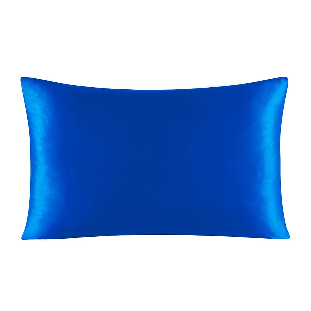 Funda de Almohada Seda de Morera | 100% Natural con Cremallera, Multicolor Queen/King 7