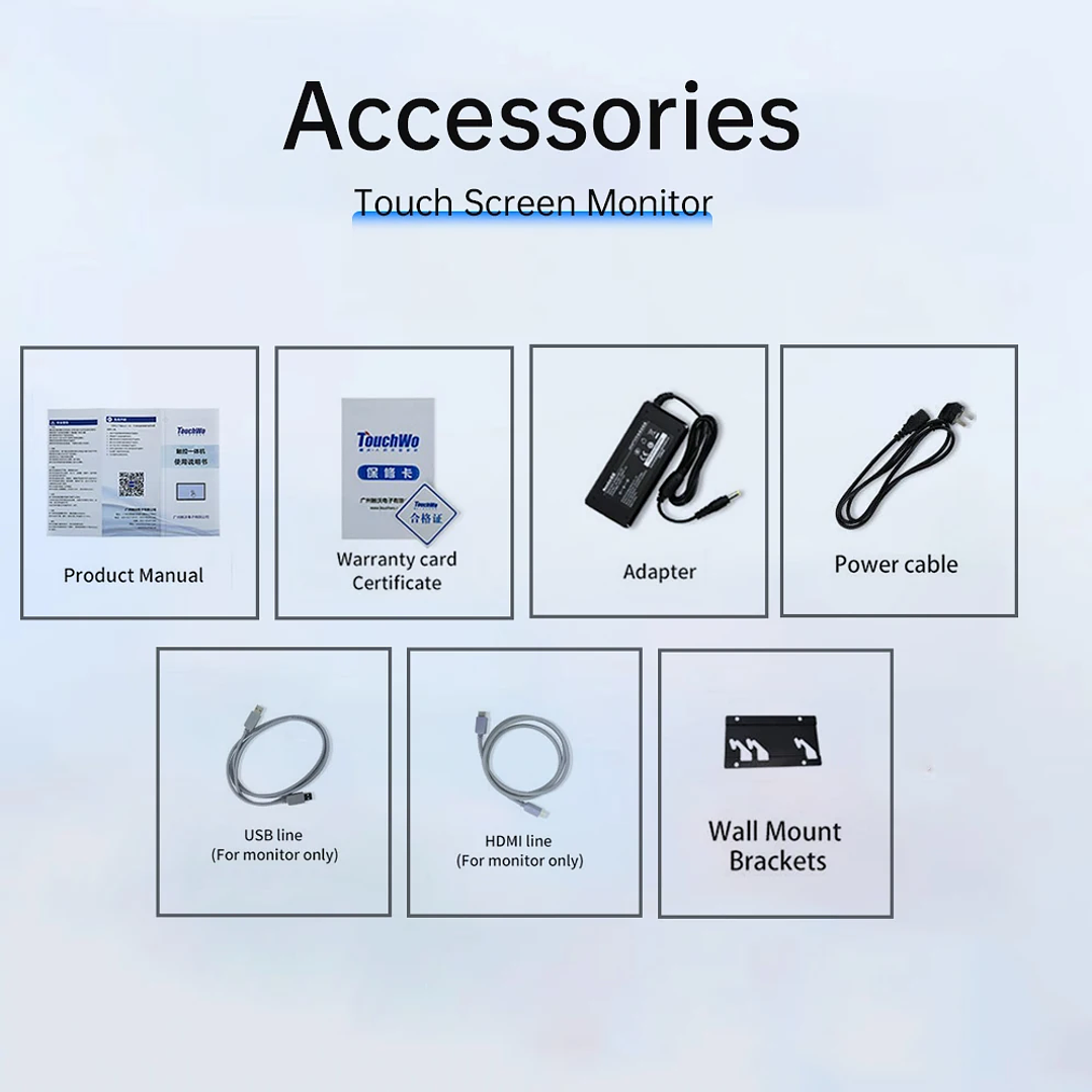 Monitor Táctil PCAP TouchWo | Todo en Uno 8–43