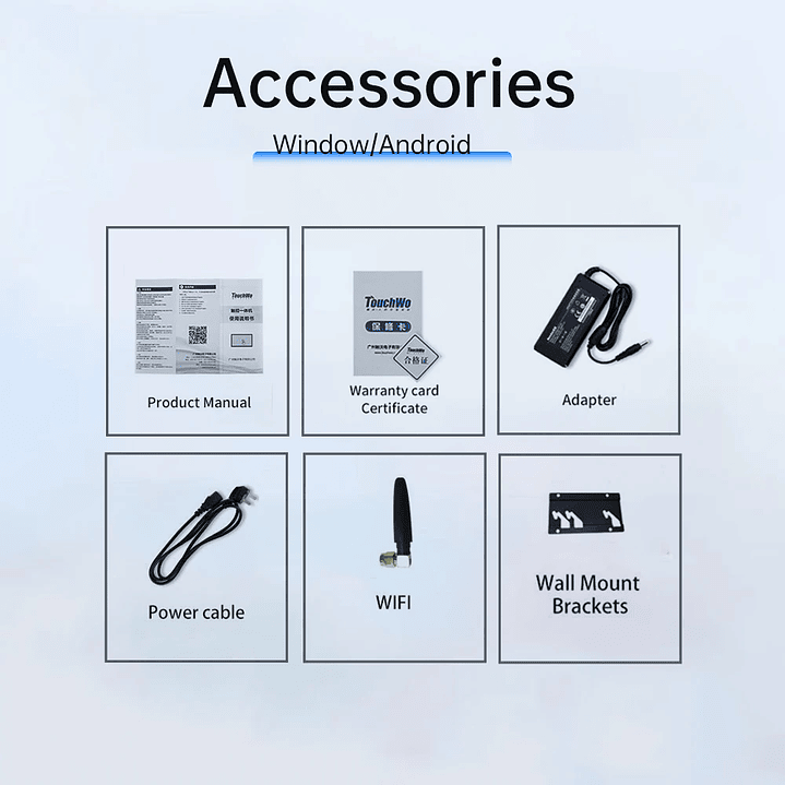 Monitor Táctil PCAP TouchWo | Todo en Uno 8–43