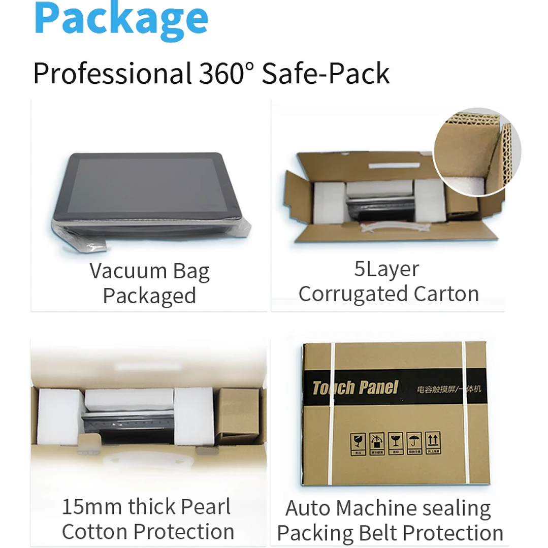 Monitor Táctil PCAP TouchWo | Todo en Uno 8–43