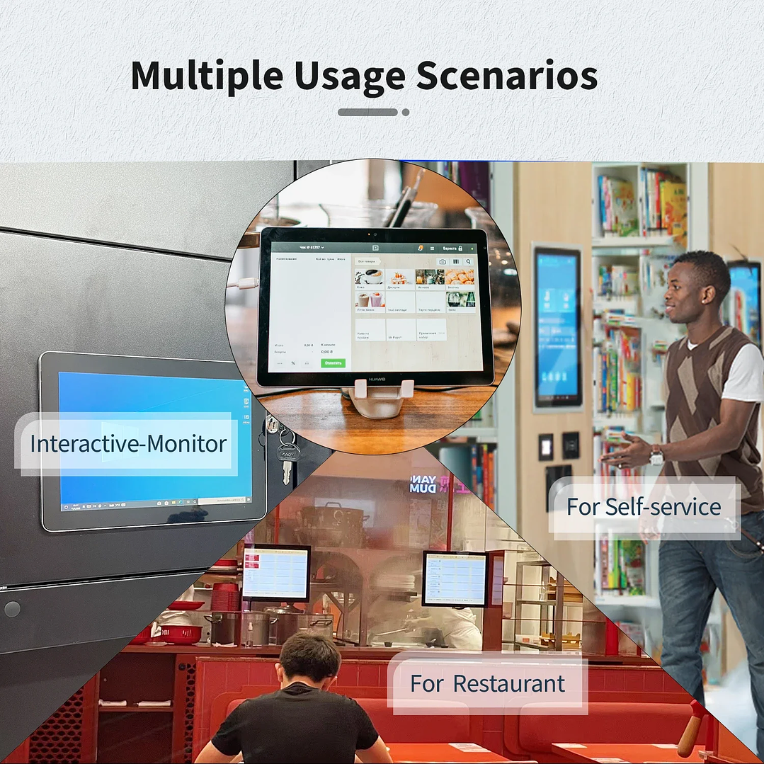 Monitor Táctil PCAP TouchWo | Todo en Uno 8–43