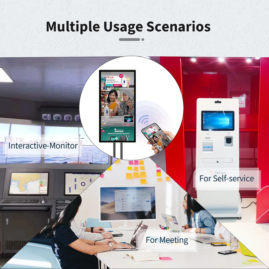Monitor Táctil PCAP TouchWo | Todo en Uno 8–43