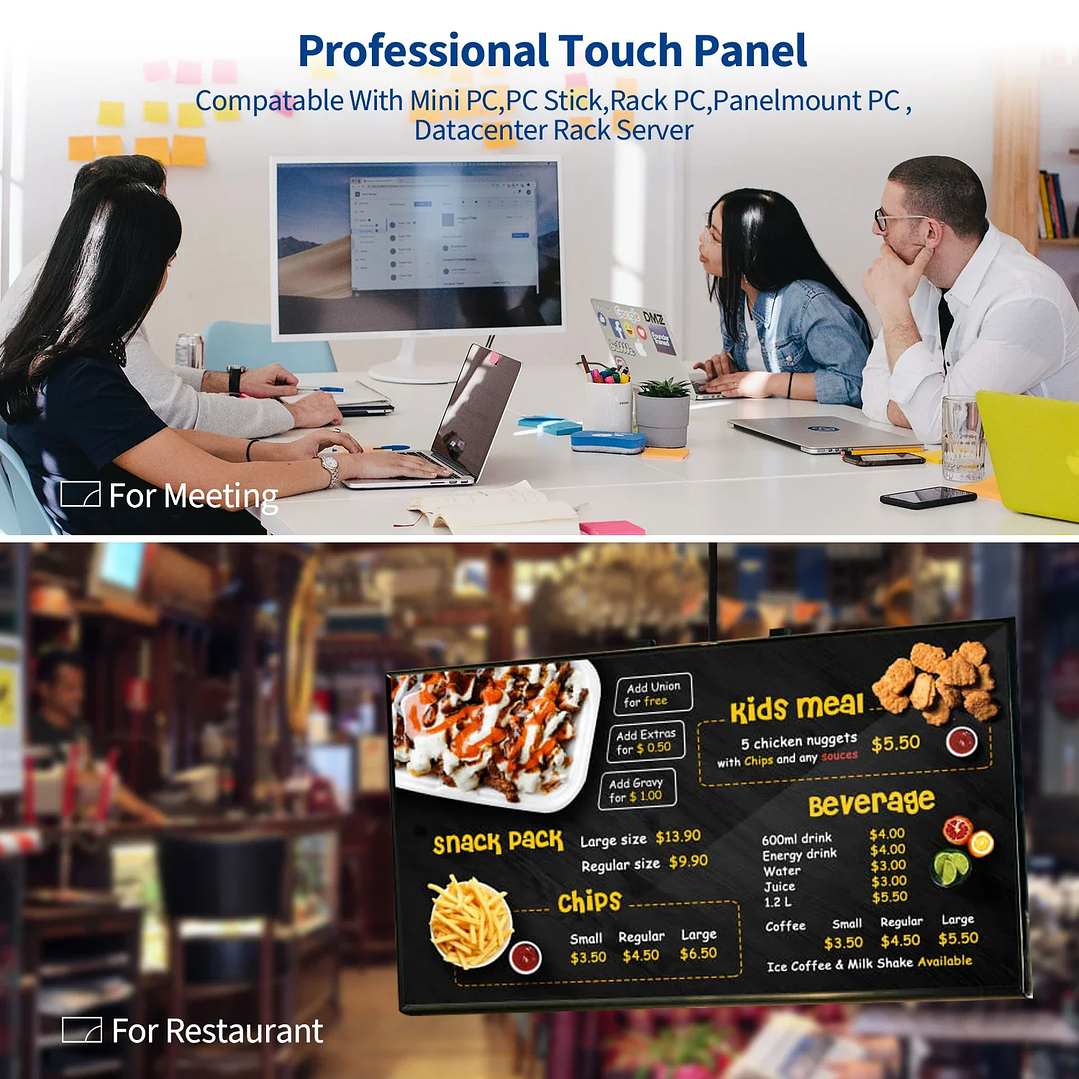 Monitor Táctil PCAP TouchWo | Todo en Uno 8–43