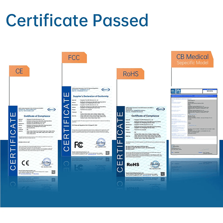 Monitor Táctil PCAP TouchWo | Todo en Uno 8–43