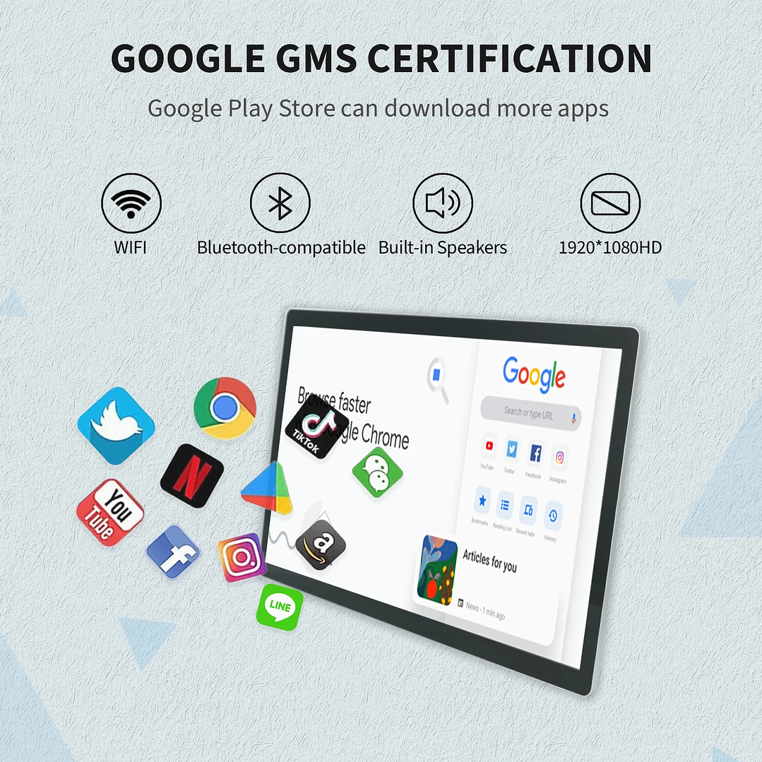 Monitor Táctil TouchWo 21.5–27