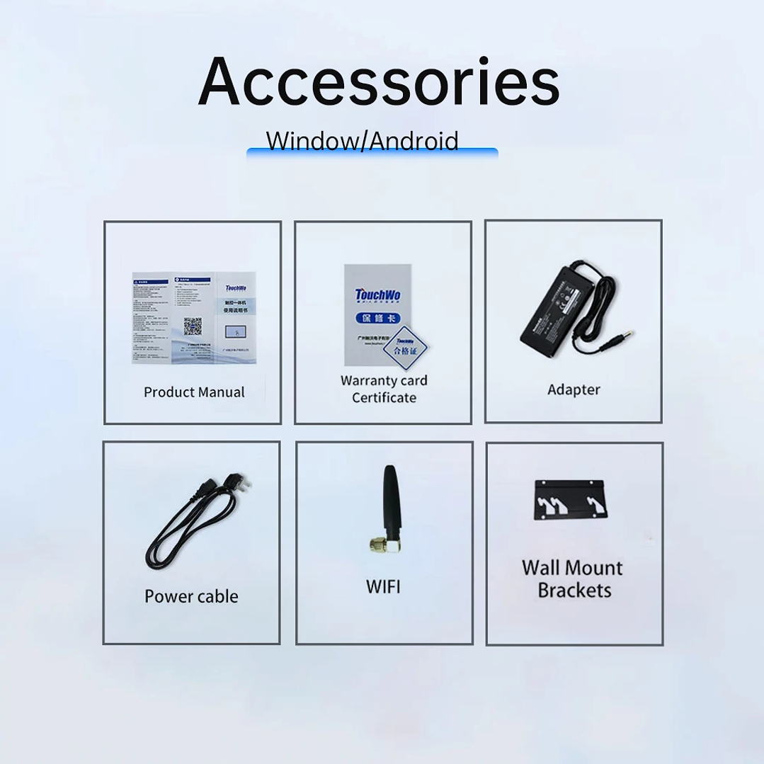 Monitor Táctil TouchWo 21.5–27