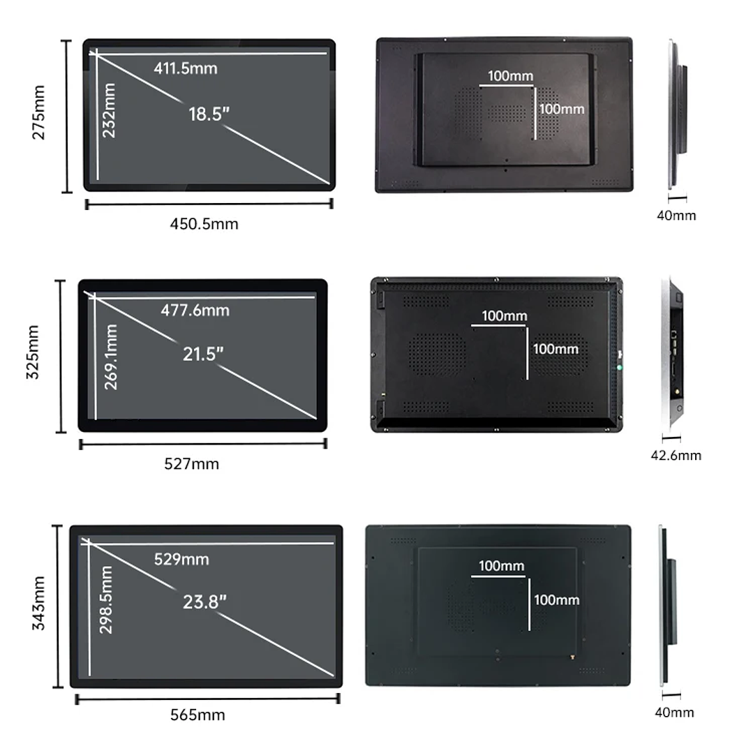 Monitor Táctil TouchWo 21.5–27