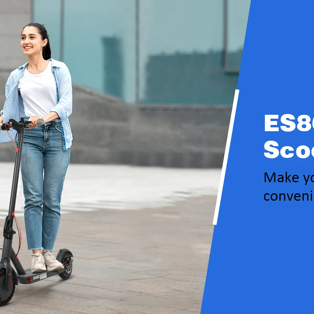 Scooter Eléctrico ATSANT M365 X1 | 36V 500W Plegable con App, 35KM de Autonomía 16