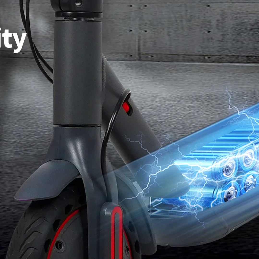 Scooter Eléctrico ATSANT M365 X1 | 36V 500W Plegable con App, 35KM de Autonomía 22