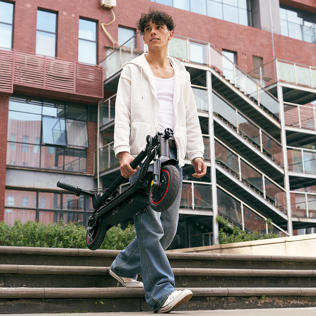 Patinete Eléctrico SwiftWind W5 | 350W, 36V, 30 km/h con App y Freno Doble 10