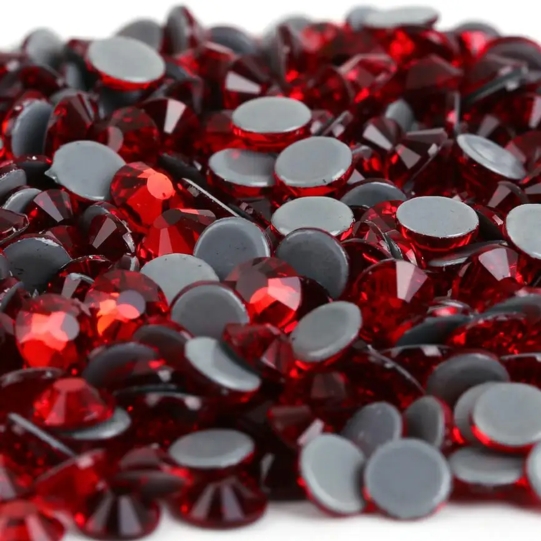 Cristales Hotfix AB ZhanwSP | 40 Colores, Todos los Tamaños, para Tela y Uñas 27