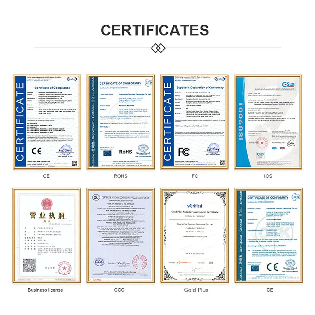 Panel Táctil Industrial Todo en Uno | 15.6–18.5