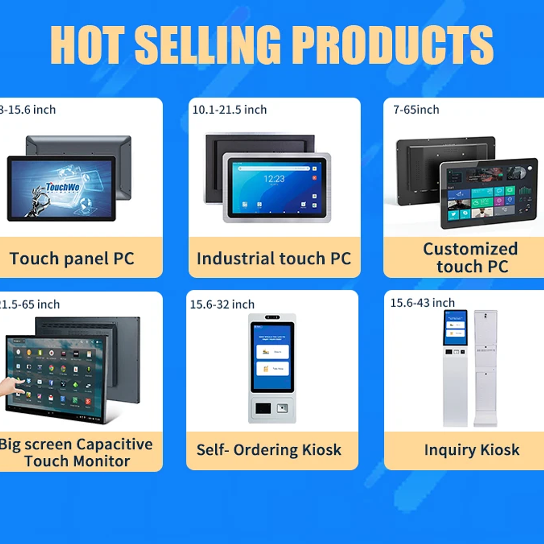 Panel Táctil Industrial Todo en Uno | 15.6–18.5