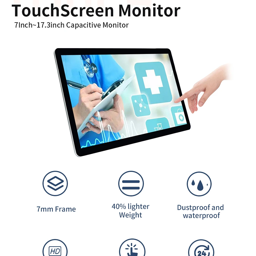 Panel Táctil Industrial Todo en Uno | 15.6–18.5