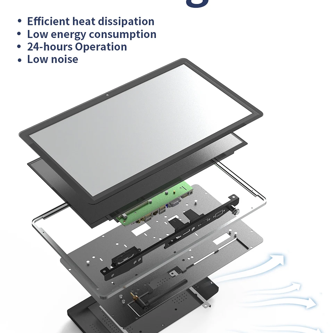 Panel Táctil Industrial Todo en Uno | 15.6–18.5