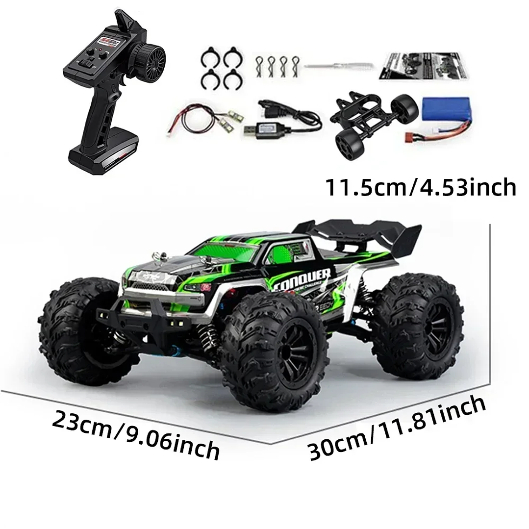 Coche RC WLtoys 1:16 4WD | 50 km/h, Todoterreno, Alta Velocidad, Control 2.4G 5