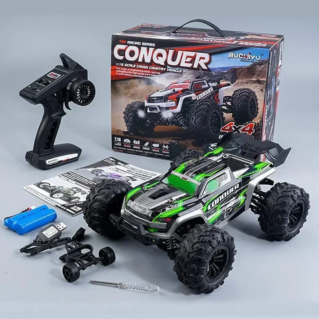 Coche RC WLtoys 1:16 4WD | 50 km/h, Todoterreno, Alta Velocidad, Control 2.4G 1