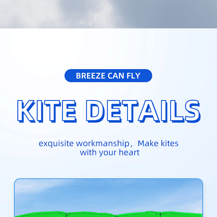 Cometa Acrobática Parafoil 2,5 m | Doble Línea, Nylon Ripstop, Vuelo Suave y Controlado 7